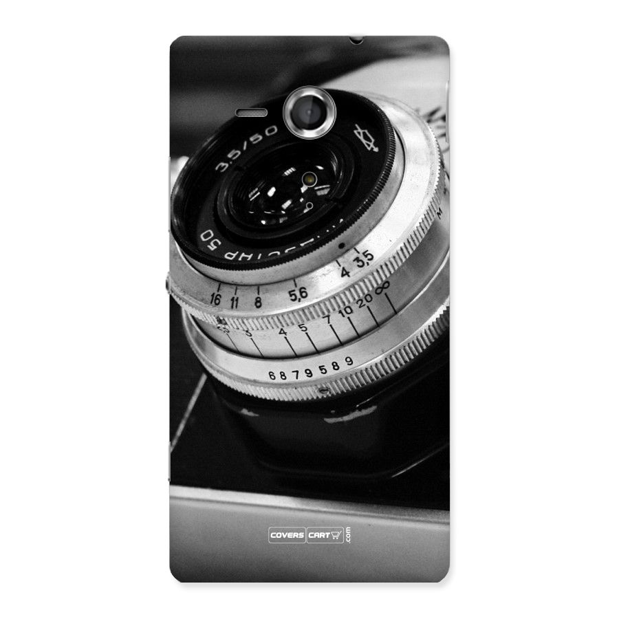 Camera Lens Back Case for Sony Xperia SP