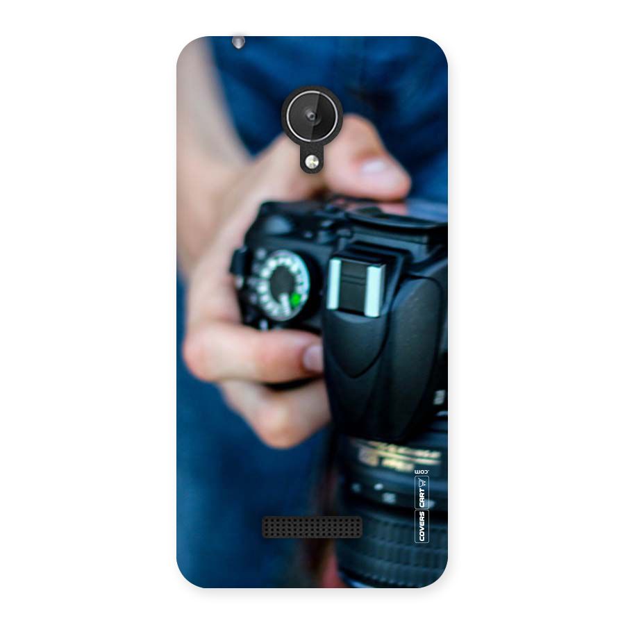 Camera Love Back Case for Micromax Canvas Spark Q380