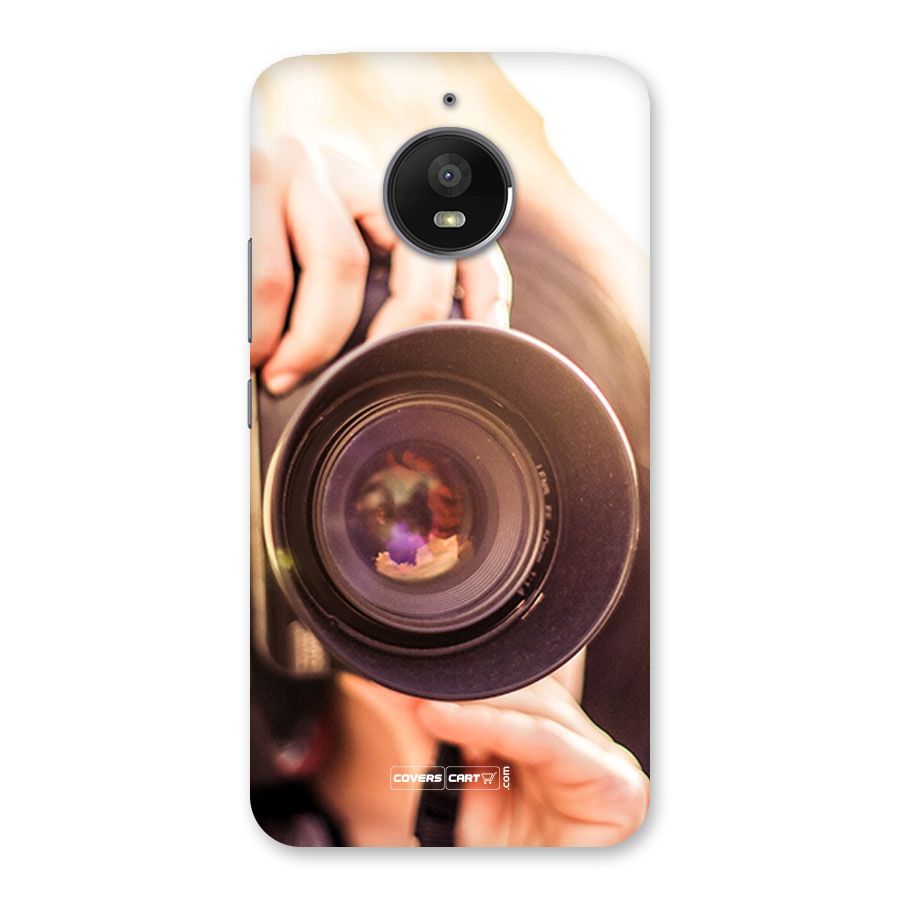 Camera Lovers Back Case for Moto E4 Plus