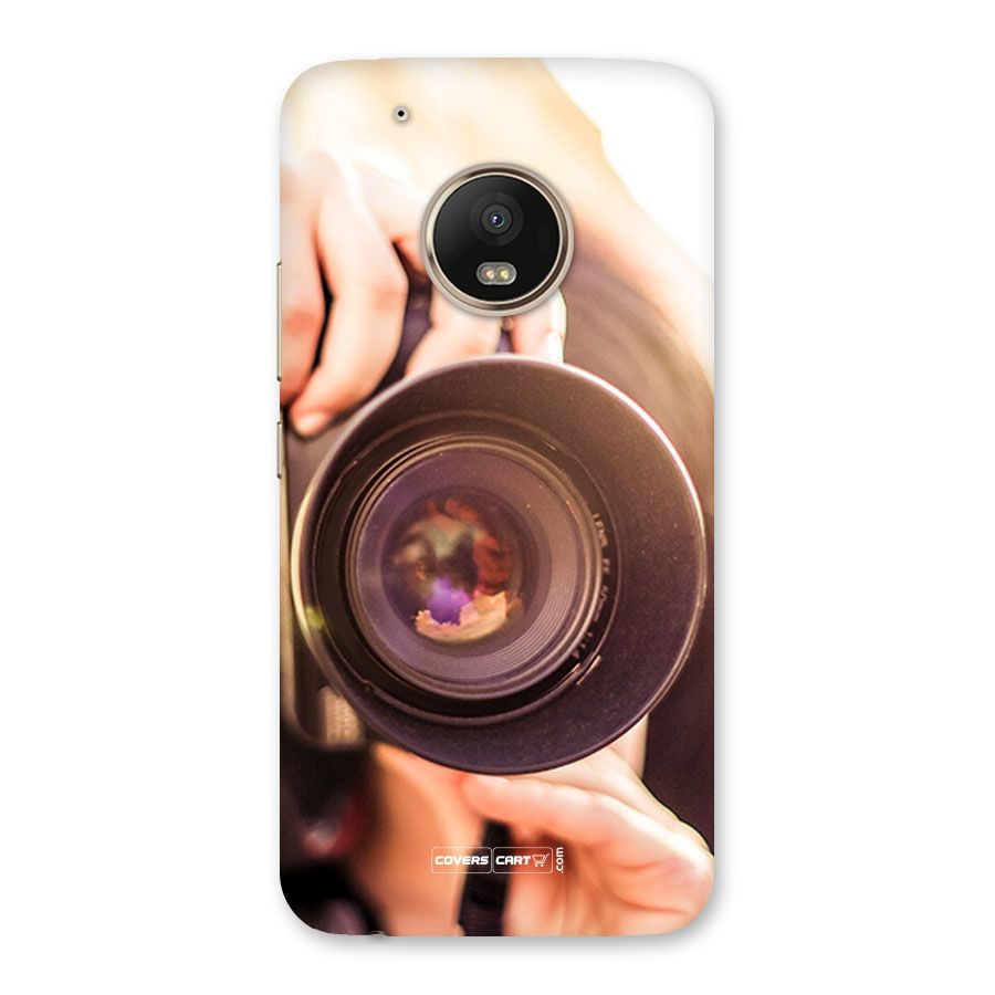 Camera Lovers Back Case for Moto G5 Plus