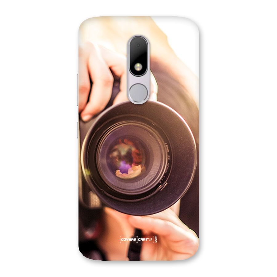 Camera Lovers Back Case for Moto M