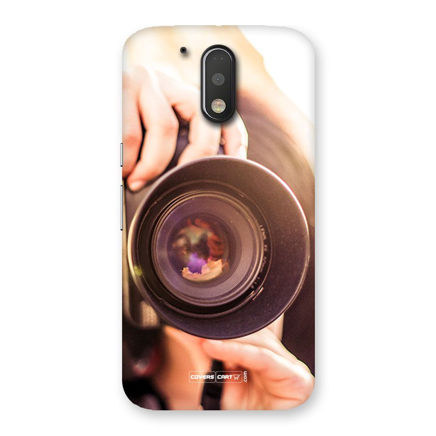 Camera Lovers Back Case for Motorola Moto G4 Plus