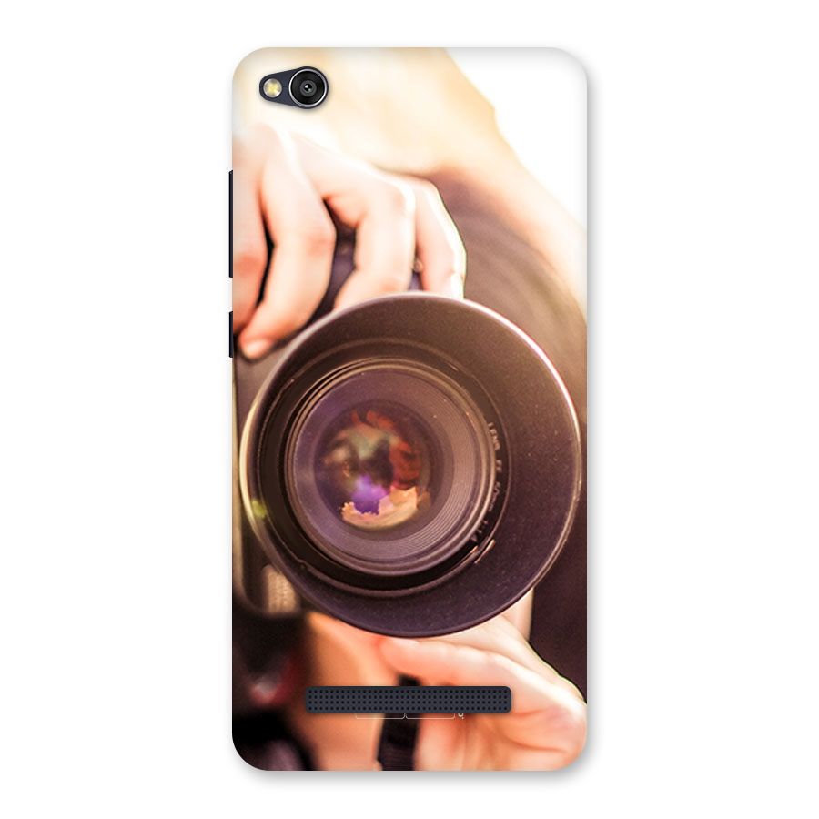 Camera Lovers Back Case for Redmi 4A