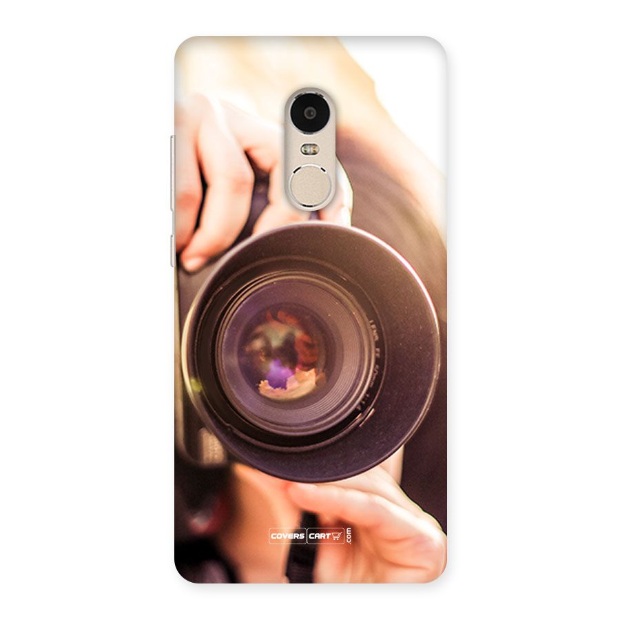 Camera Lovers Back Case for Xiaomi Redmi Note 4