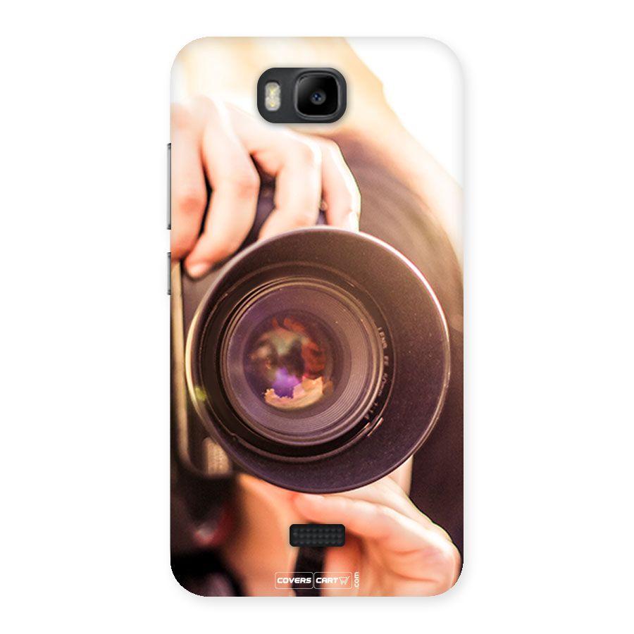 Camera Lovers Back Case for Honor Bee