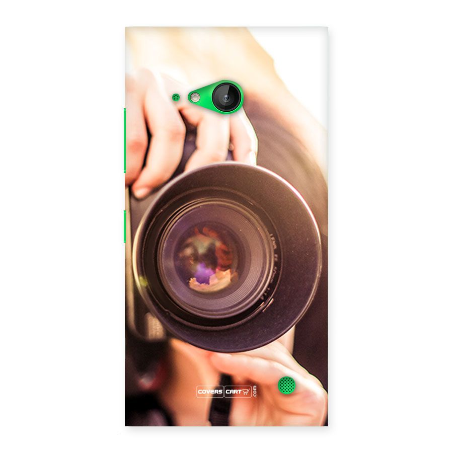 Camera Lovers Back Case for Lumia 730