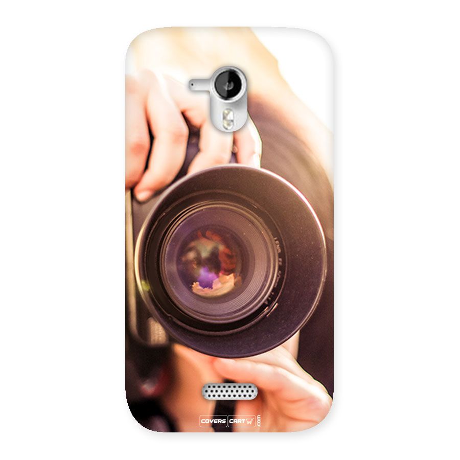 Camera Lovers Back Case for Micromax Canvas HD A116