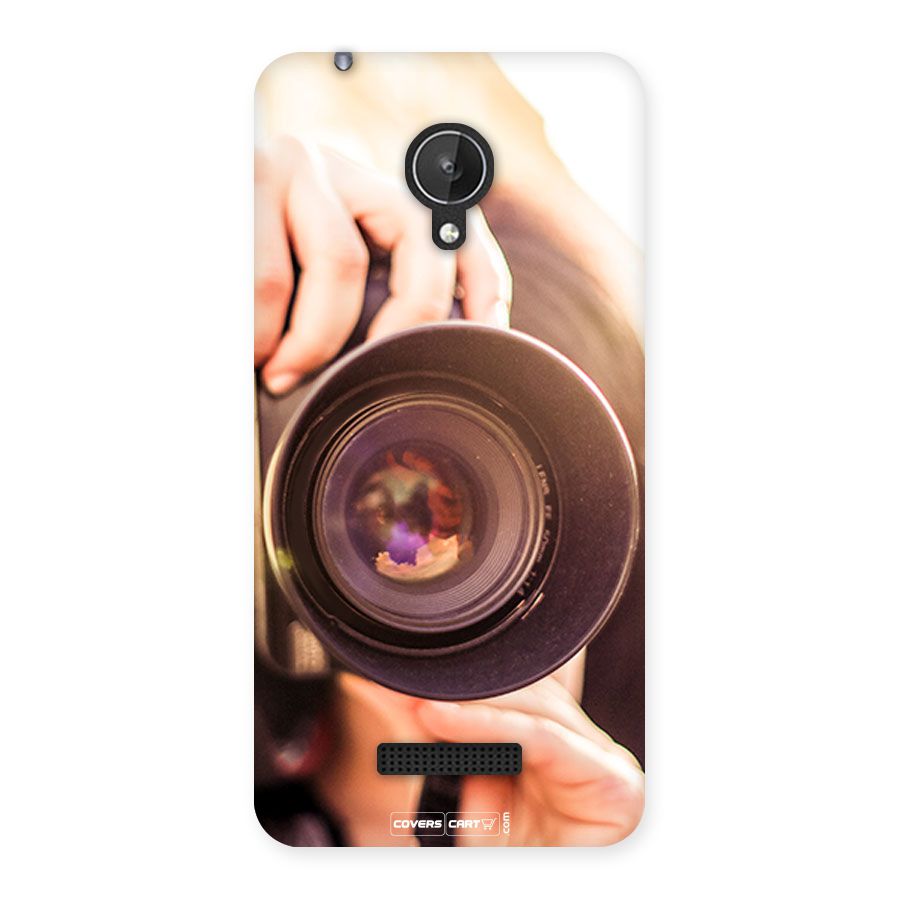 Camera Lovers Back Case for Micromax Canvas Spark Q380
