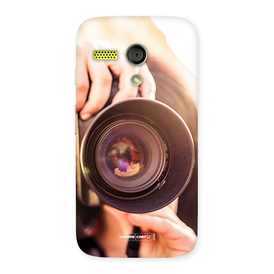 Camera Lovers Back Case for Moto G