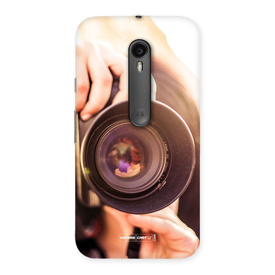 Camera Lovers Back Case for Moto G3
