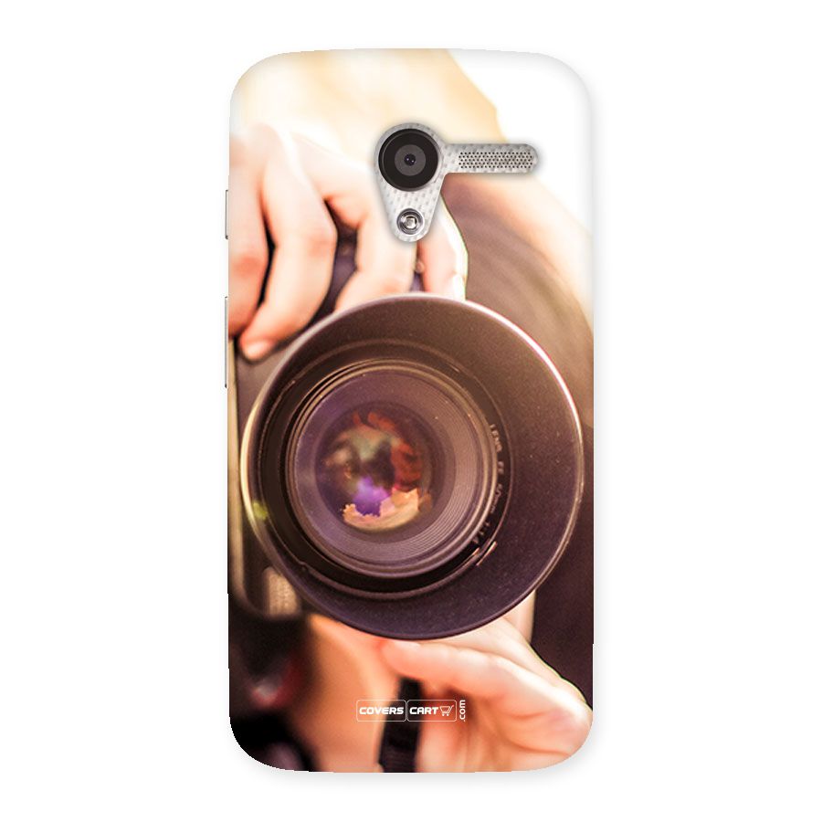 Camera Lovers Back Case for Moto X