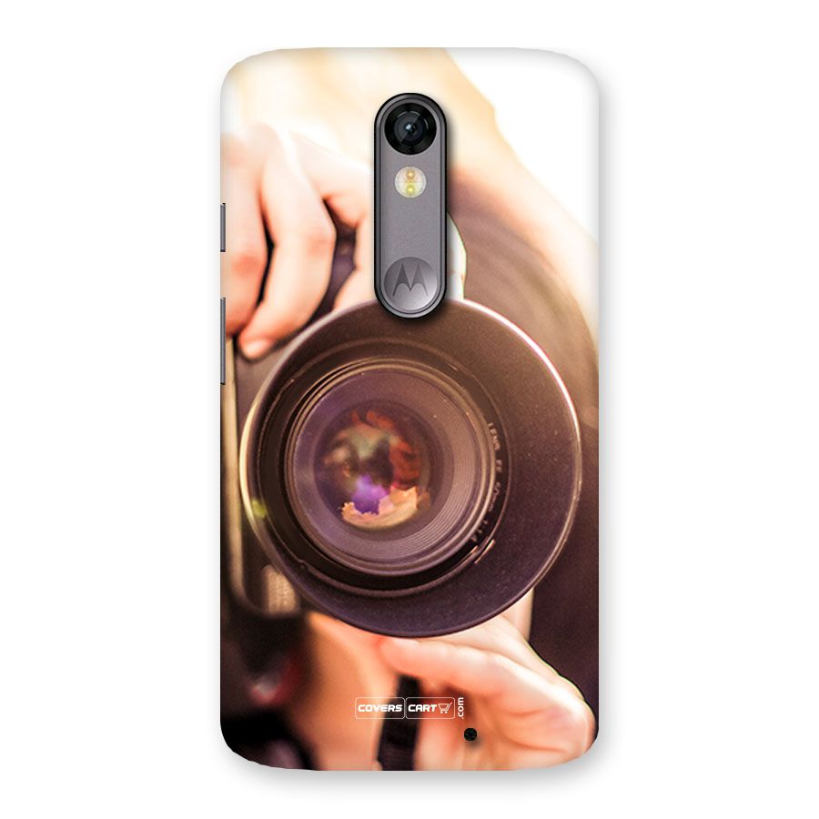 Camera Lovers Back Case for Moto X Force