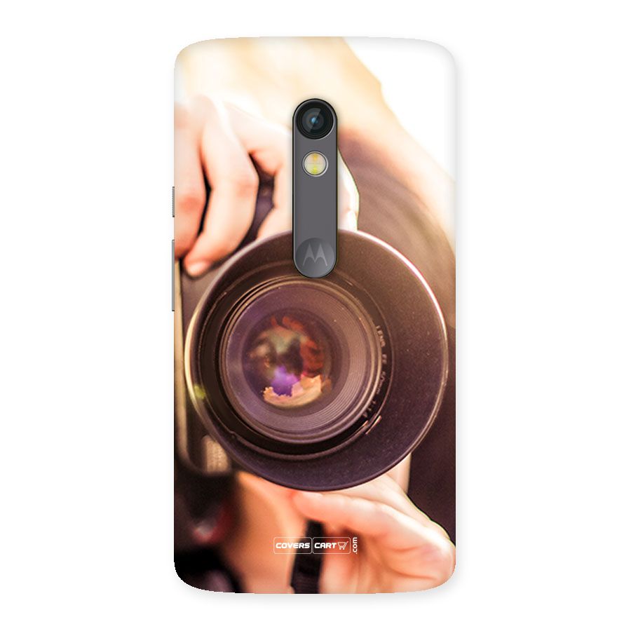Camera Lovers Back Case for Moto X Play