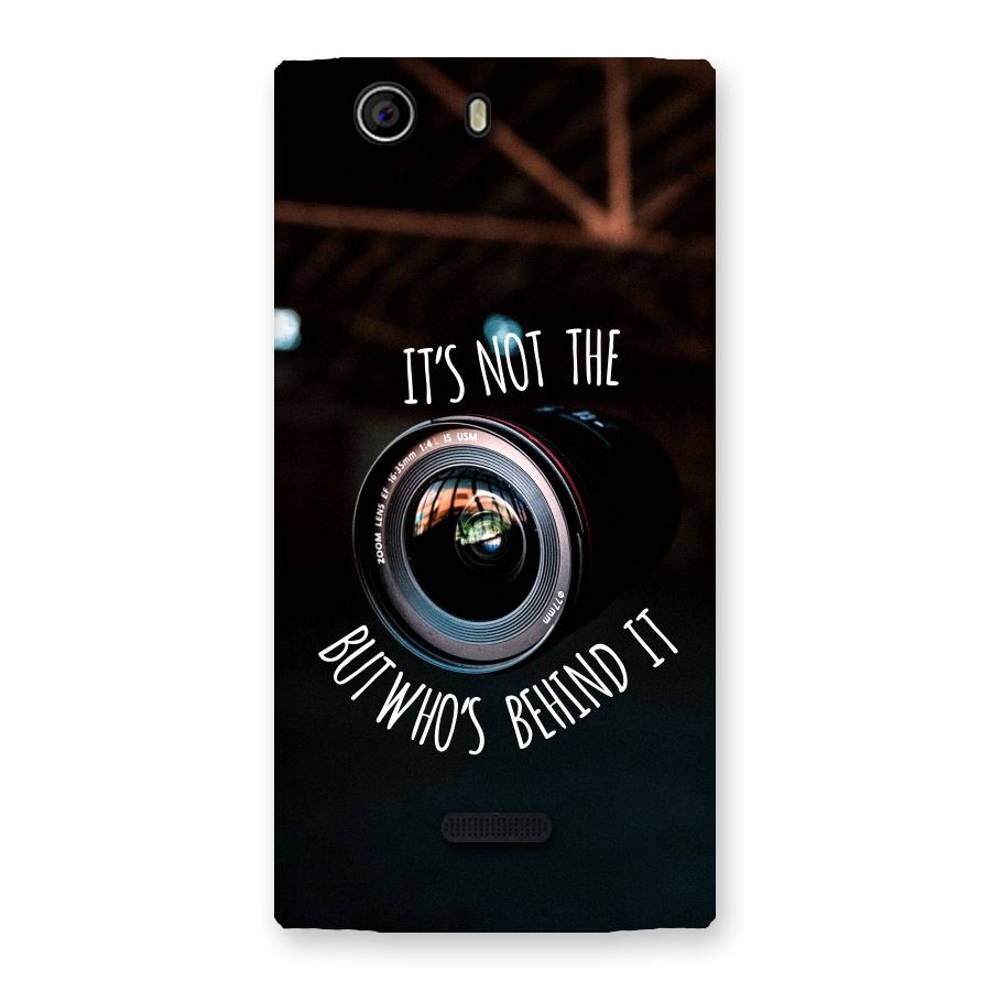 Camera Quote Back Case for Canvas Nitro 2 E311