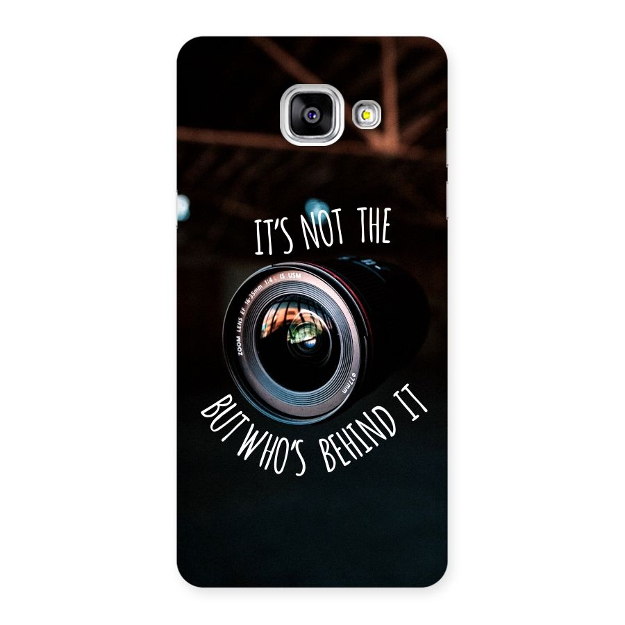 Camera Quote Back Case for Galaxy A5 2016