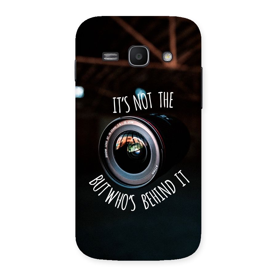 Camera Quote Back Case for Galaxy Ace 3