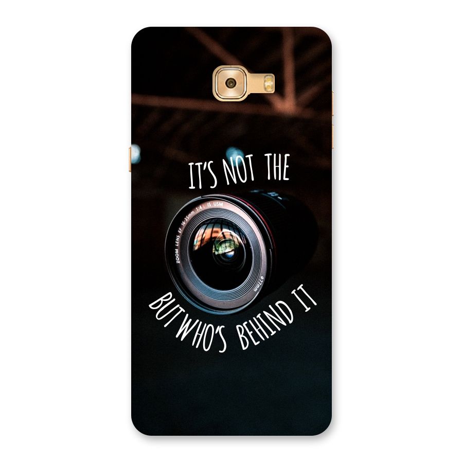 Camera Quote Back Case for Galaxy C9 Pro