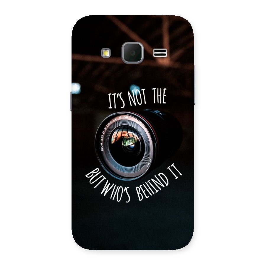 Camera Quote Back Case for Galaxy Core Prime