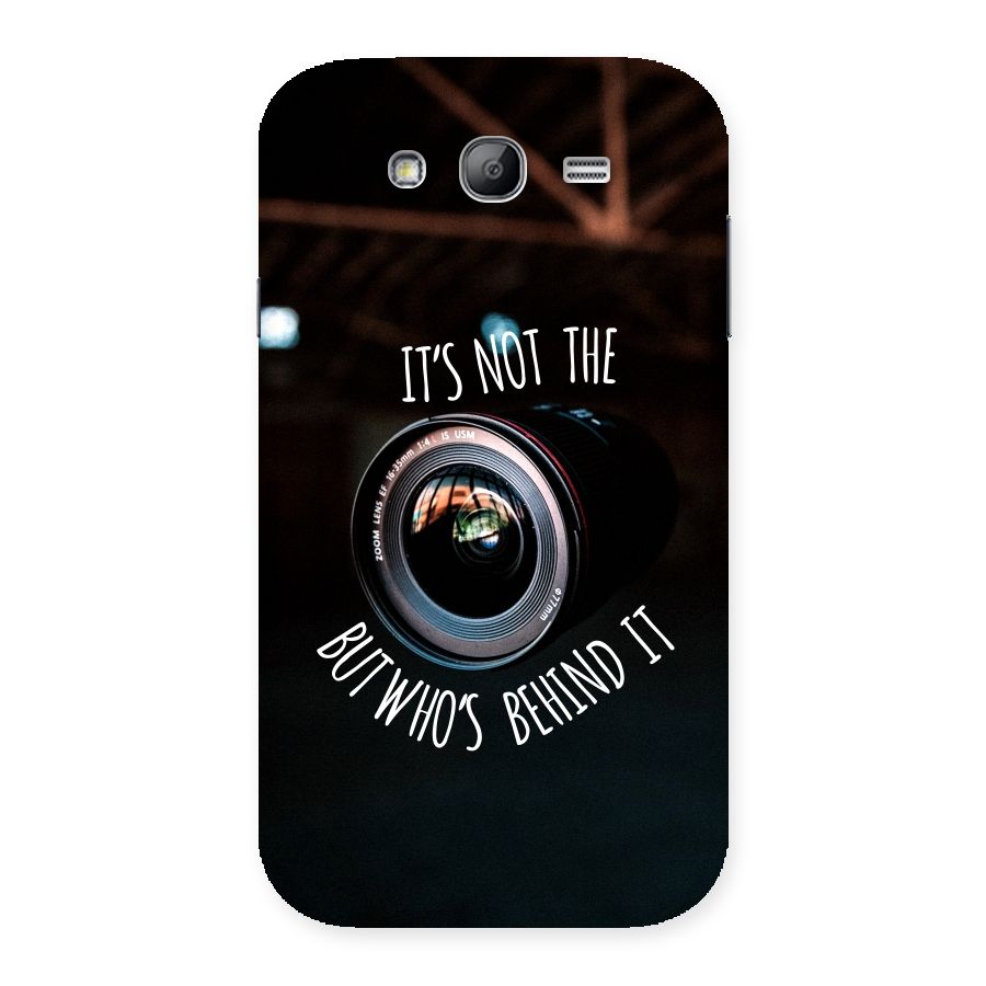 Camera Quote Back Case for Galaxy Grand