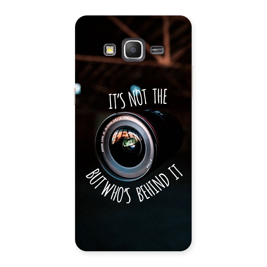 Camera Quote Back Case for Galaxy Grand Prime