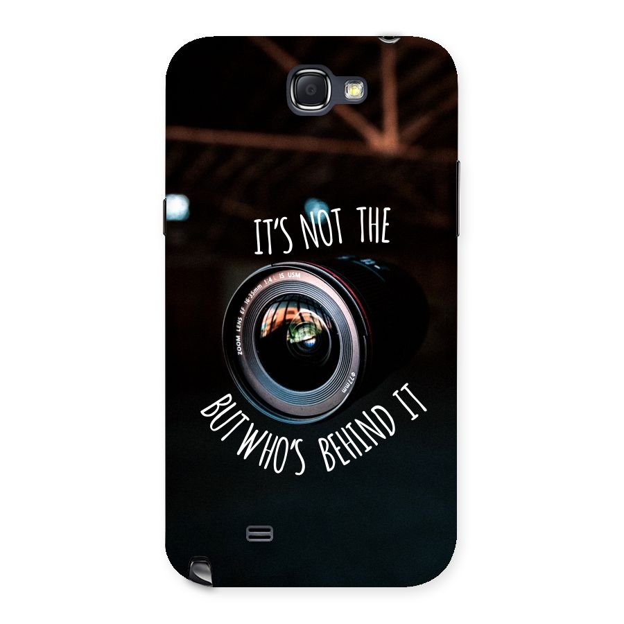 Camera Quote Back Case for Galaxy Note 2