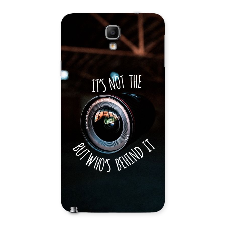 Camera Quote Back Case for Galaxy Note 3 Neo