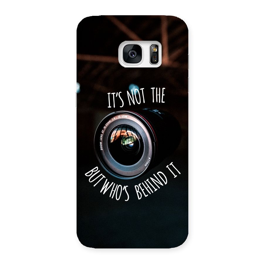 Camera Quote Back Case for Galaxy S7 Edge
