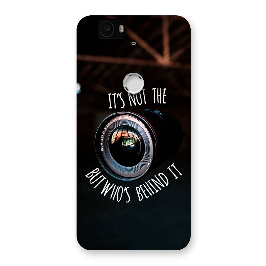Camera Quote Back Case for Google Nexus-6P
