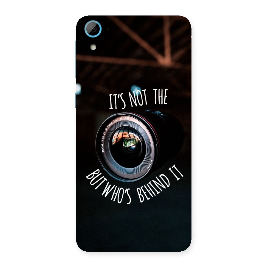 Camera Quote Back Case for HTC Desire 826