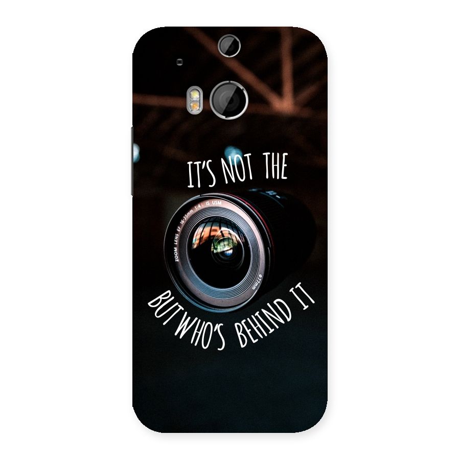 Camera Quote Back Case for HTC One M8