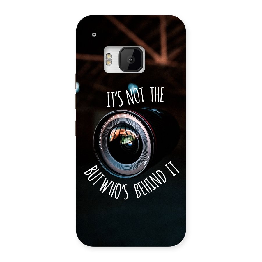 Camera Quote Back Case for HTC One M9
