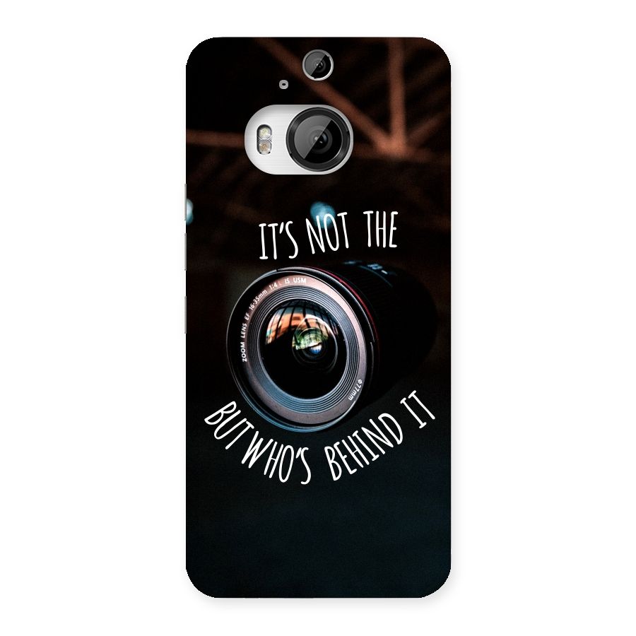 Camera Quote Back Case for HTC One M9 Plus