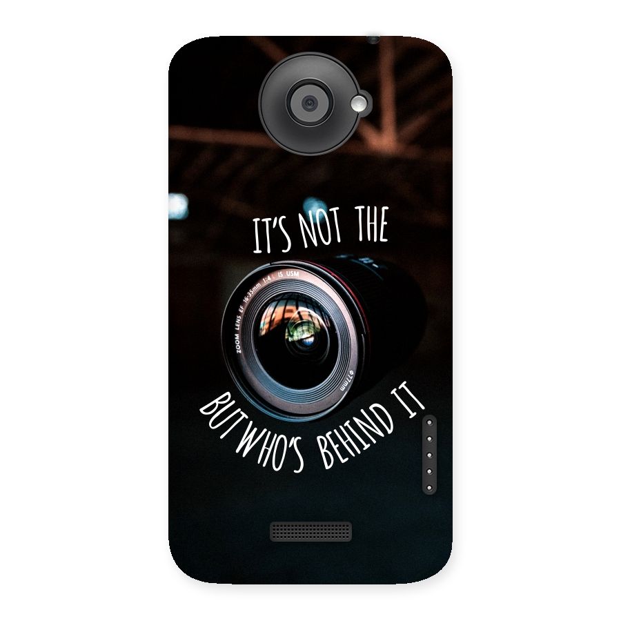 Camera Quote Back Case for HTC One X