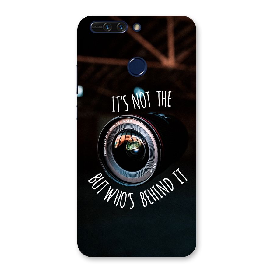 Camera Quote Back Case for Honor 8 Pro