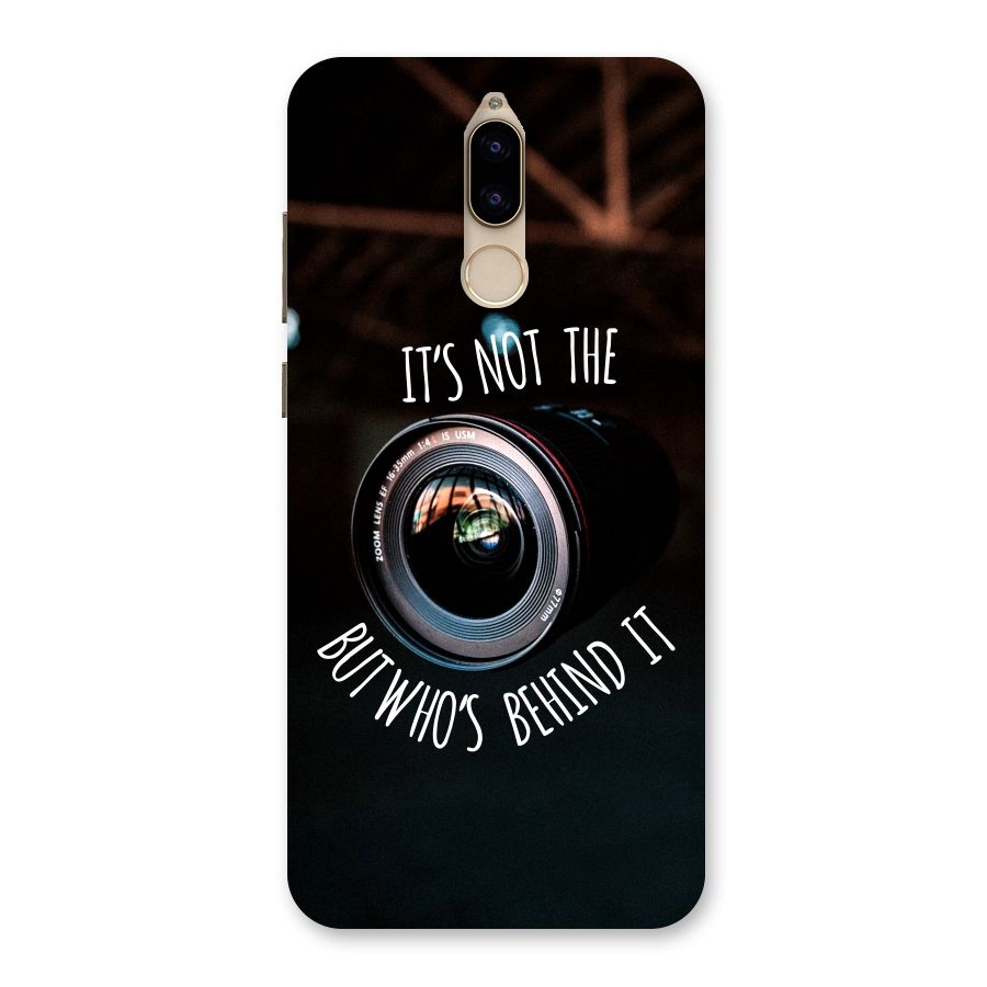 Camera Quote Back Case for Honor 9i