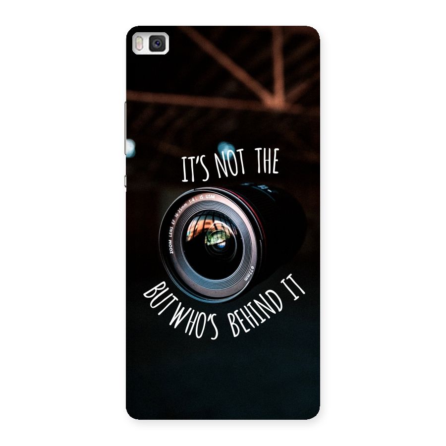 Camera Quote Back Case for Huawei P8