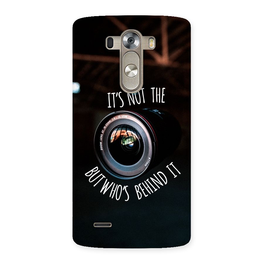 Camera Quote Back Case for LG G3