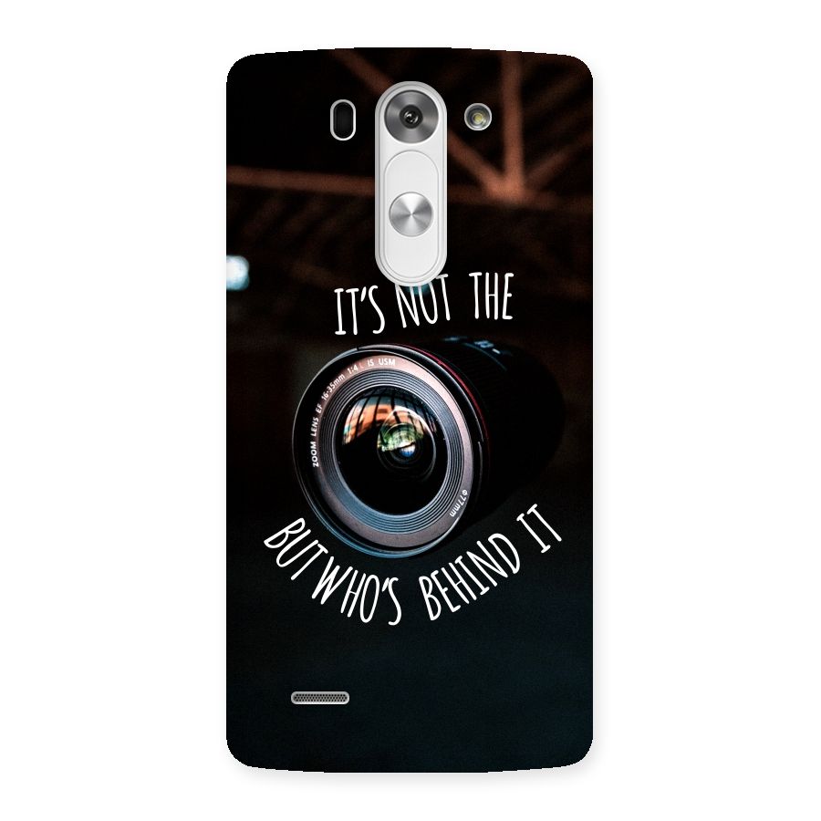 Camera Quote Back Case for LG G3 Beat