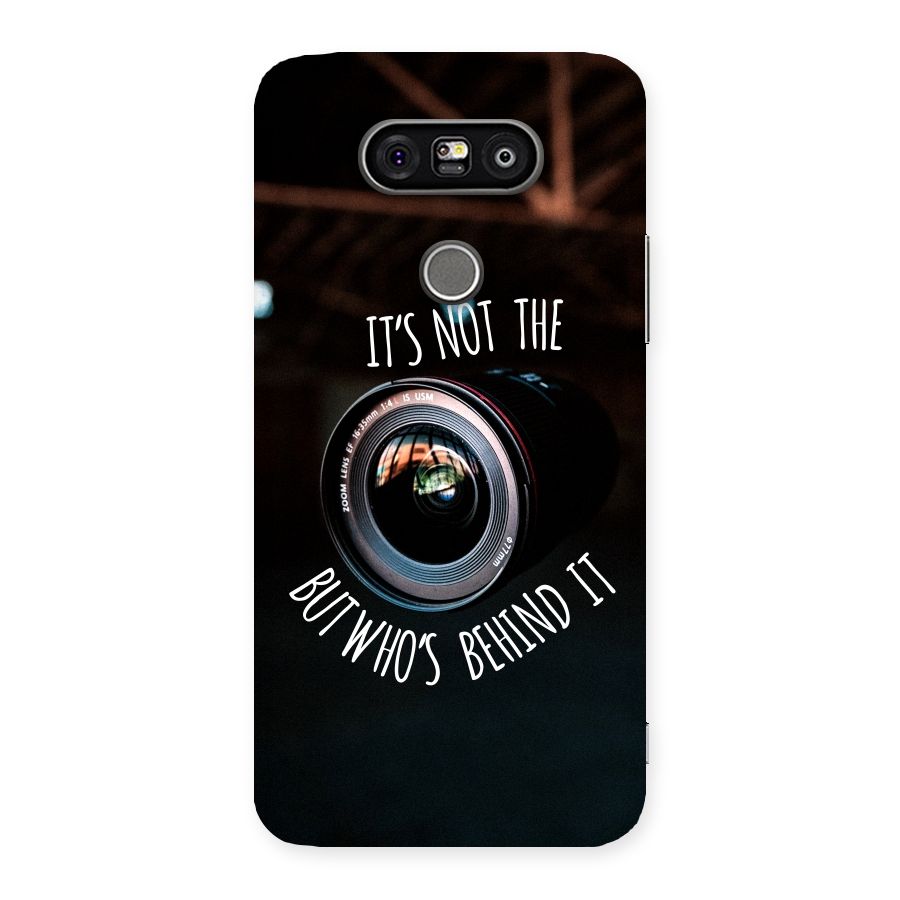 Camera Quote Back Case for LG G5