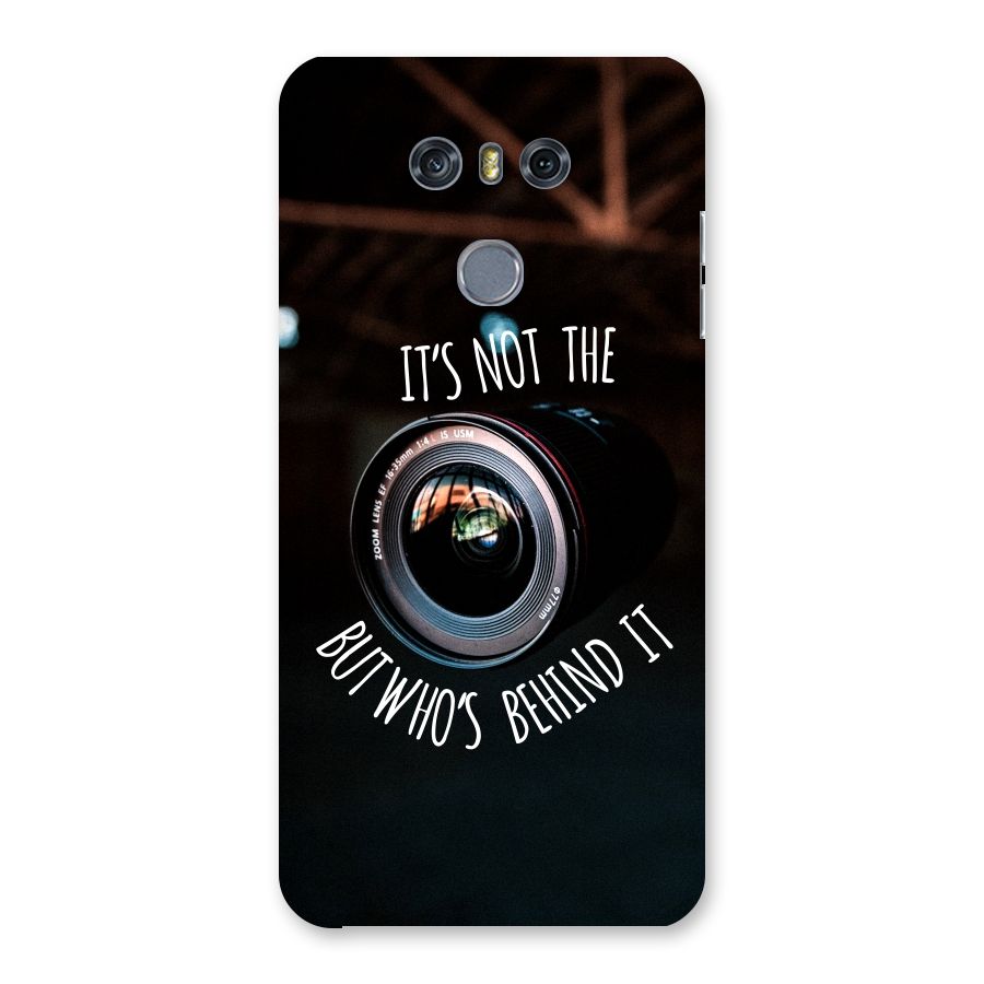 Camera Quote Back Case for LG G6