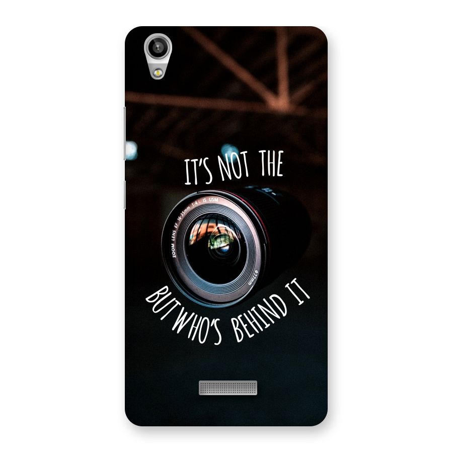 Camera Quote Back Case for Lava-Pixel-V1