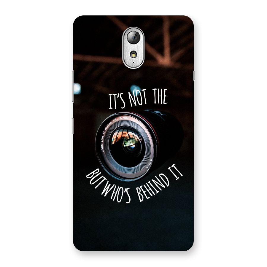 Camera Quote Back Case for Lenovo Vibe P1M