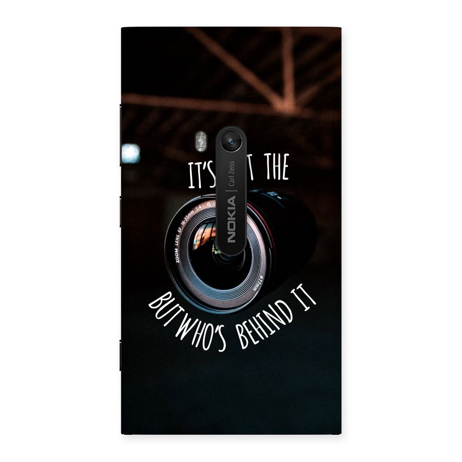 Camera Quote Back Case for Lumia 920