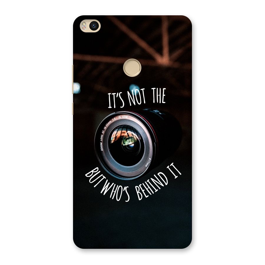 Camera Quote Back Case for Mi Max 2