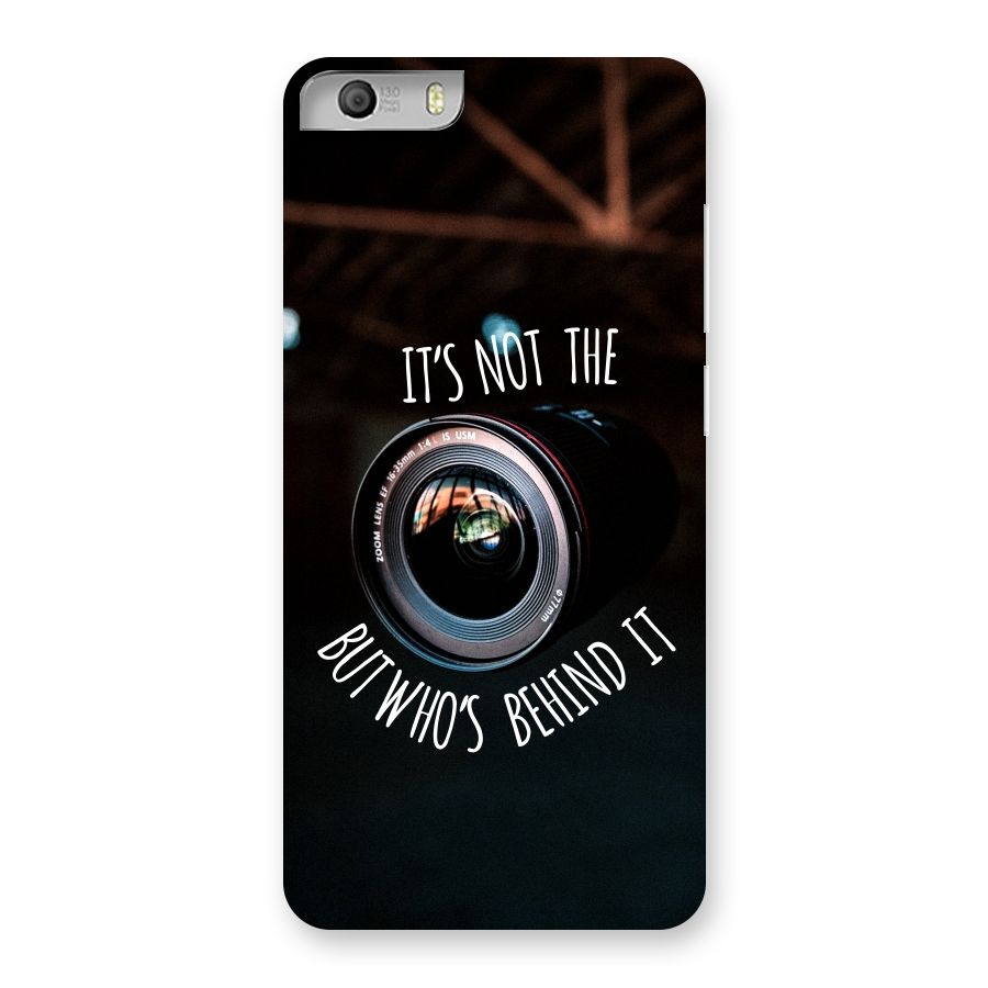 Camera Quote Back Case for Micromax Canvas Knight 2