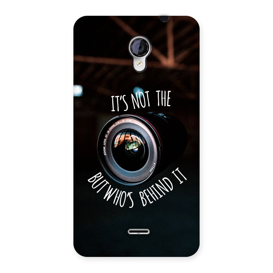 Camera Quote Back Case for Micromax Unite 2 A106
