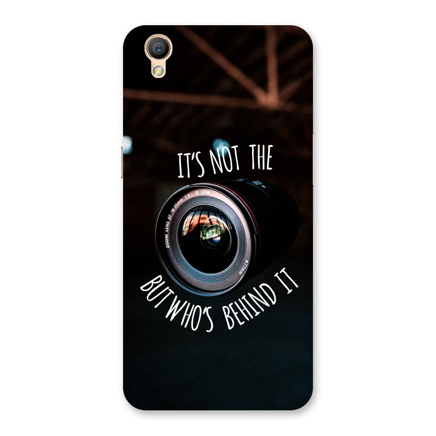 Camera Quote Back Case for Oppo A37