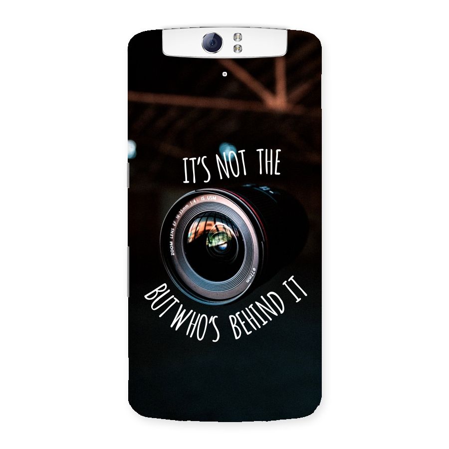 Camera Quote Back Case for Oppo N1