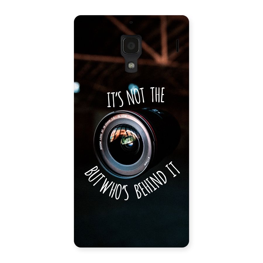 Camera Quote Back Case for Redmi 1S