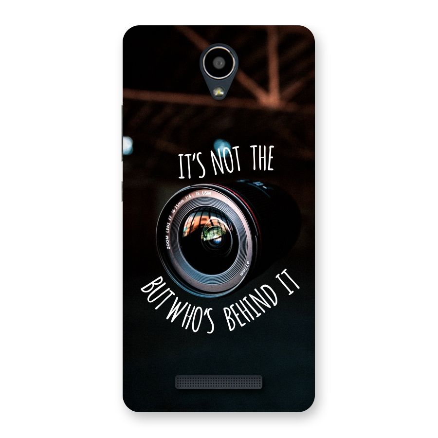 Camera Quote Back Case for Redmi Note 2